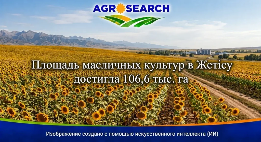 Жетісу облысында майлы дақылдар алқабы 106,6 мың гектарға жетті