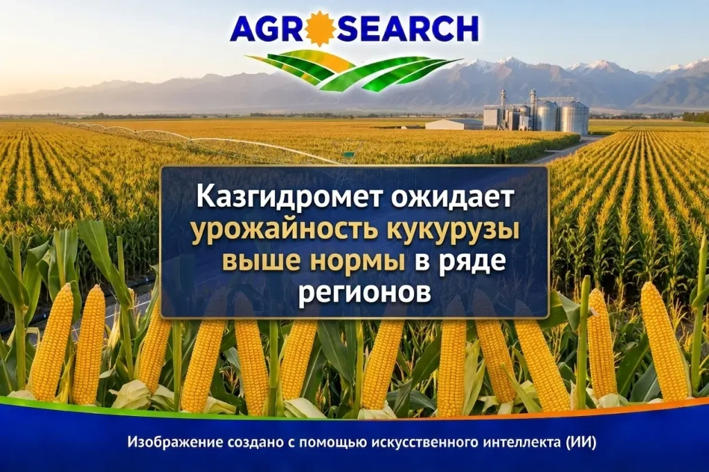 Казгидромет ожидает урожайность кукурузы выше нормы в ряде регионов