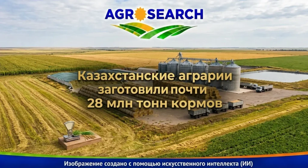 Kazakh Farmers Have Prepared Almost 28 Million Tonnes of Feed