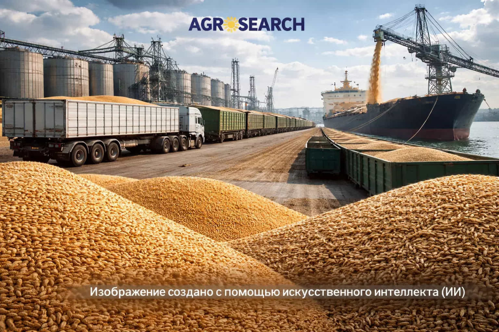 Экспортная активность по продовольственной пшенице остается слабой, ячмень дорожает