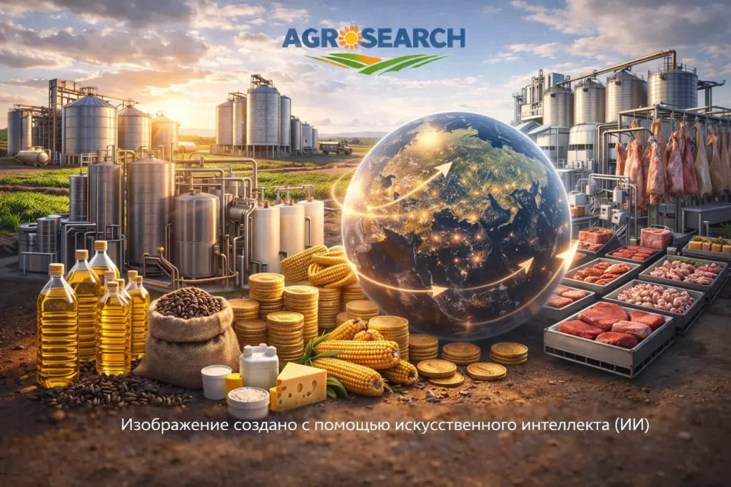 МСХ намерено увеличить долю переработки сельхозпродукции до 70% в 2026 году