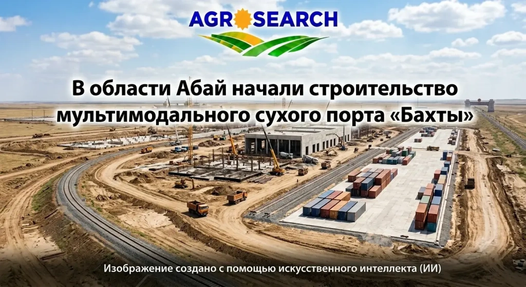 Construction of the Bakhty Multimodal Dry Port Begins in the Abai Region